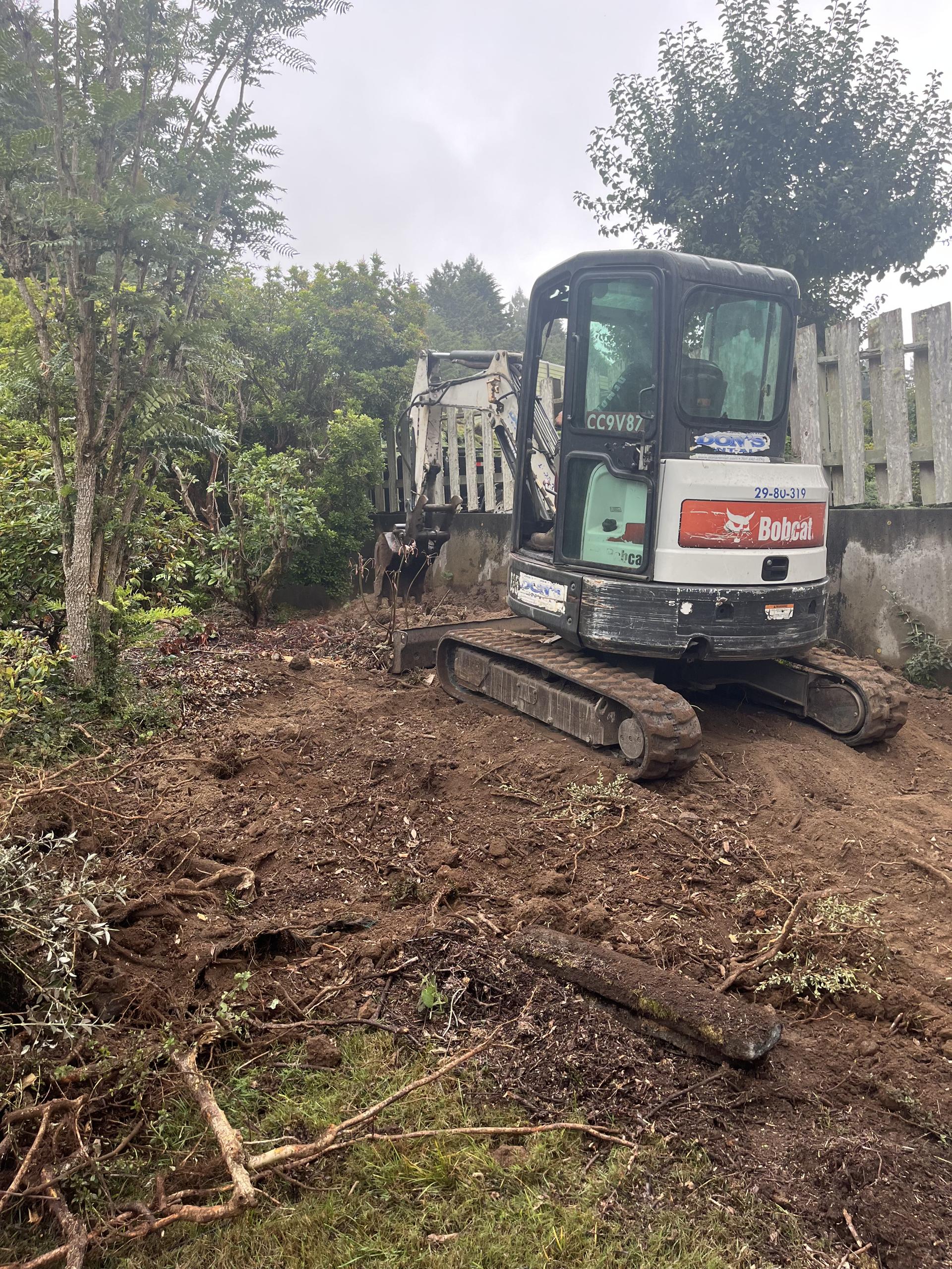 Land clearing and brush removal in Shasta County